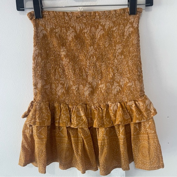 Spell & The Gypsy collective lioness ruched floral skirt 37447 - Picture 3 of 8